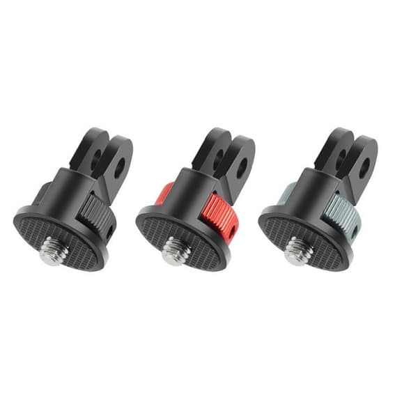 För Go Pro Stativfäste Adapter 1/4 Skruv för Go Pro Hero 9 10 Actionkamera