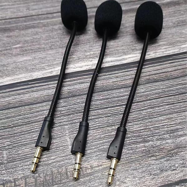 Ersättningsmikrofon för spelheadset för Pro / G Pro X Gaming Headset 3,5 mm mikrofon