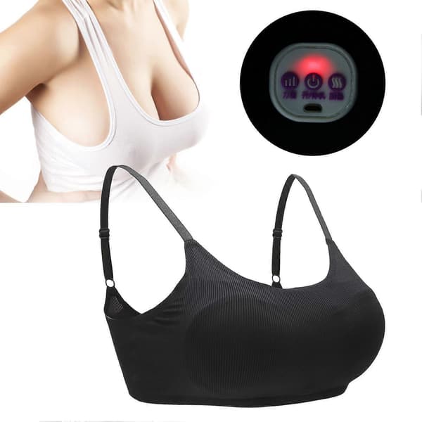 Brystmassage BH Lav Støj Lineær Vibration Multi-Directionel Stimulation Brystmassager YMMR)