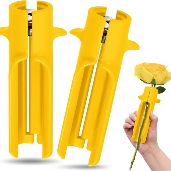 2 stk. rosetornfjerner - tornfjerner for roser - bladskreller - blomsterstengelsrenser - kutter for fjerning av blader - til hjemmet