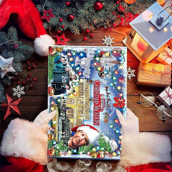 2024 Juleferie Adventskalender National Lampoons 24 Dage Jul Nedtælling Hængende Pynt Dekoration Blind Box Gave
