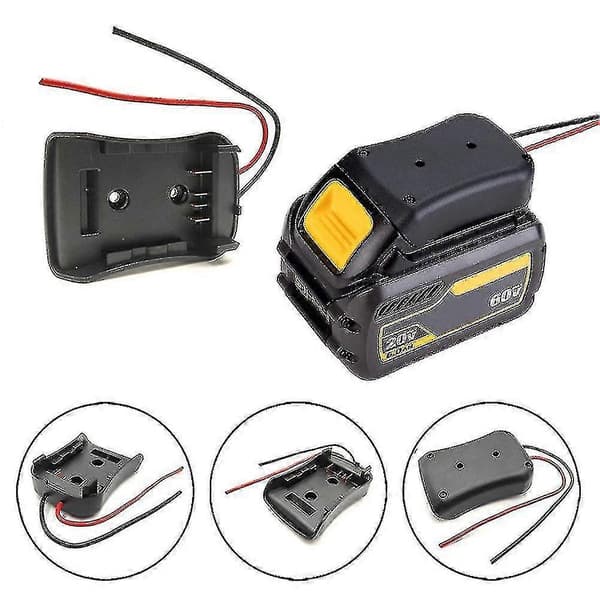 Batteriadapter for Dewalt Flexvolt 60v Max Dock Strømkontakt Z