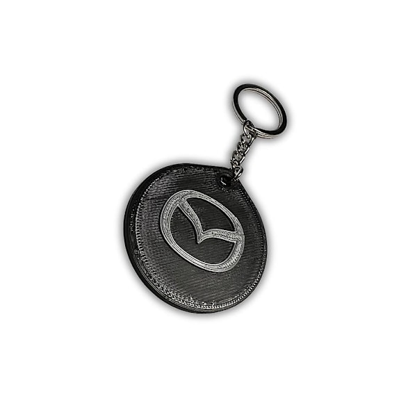 Nyckelring nyckelkedja emblem tillbehör för Mazda