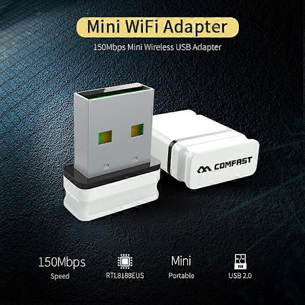 COMFAS CF-WU810N 150Mbps USB Trådlöst Nätverkskort för Stationär och Bärbar Dator