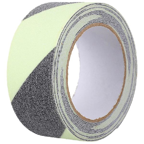 1 Rulle Glow In The Dark Tejp 5m Lysande Tejp För Sceninstruktioner Vägledning Utomhus