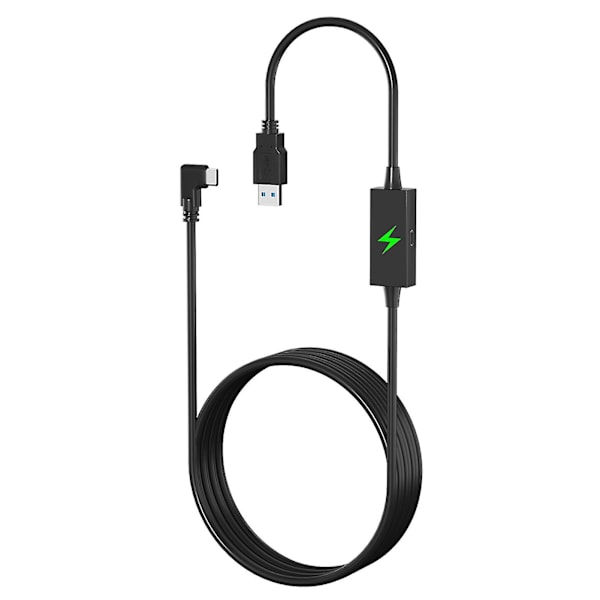 16FT med laddningsport Steam Stable Link-kabel kompatibel med Meta Quest Pro New