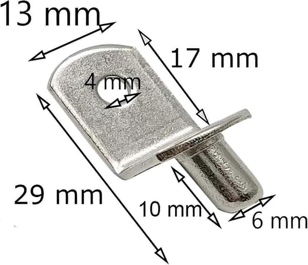 Hyllebæreplugger - 30 stk - L-formet hyllebærer