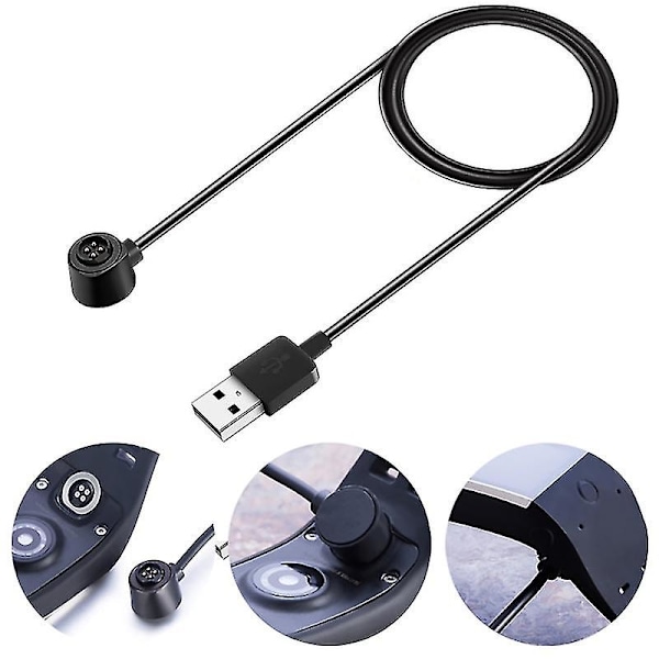 1m USB Snabbladdningskabel Datakabel för Polar M600 Smartklocka