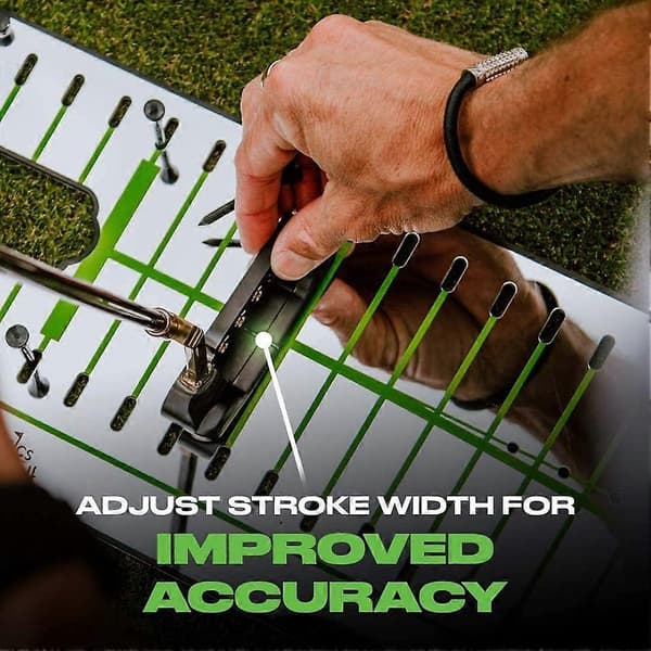 Golf Putting Mirror - Bærbar golftreningshjelp - Swing Trainer Alignment Mirrors - Golftilbehør