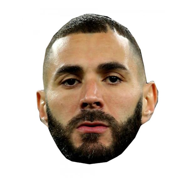 Pahvimaskeri Karim Benzema