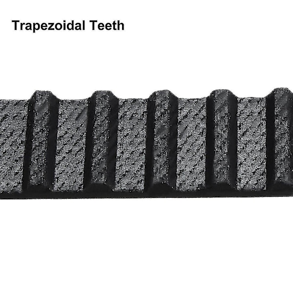 142XL Gummitandrem Synkroniserad Sluten Loop Tandremspuljer 10mm Bredd
