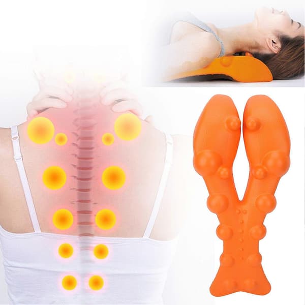 Cervical Traction Device Ergonomisk Solid Gjenbrukbar Nakkestrekker for Smertelindring Cervical Spine AlignmentYMMR)