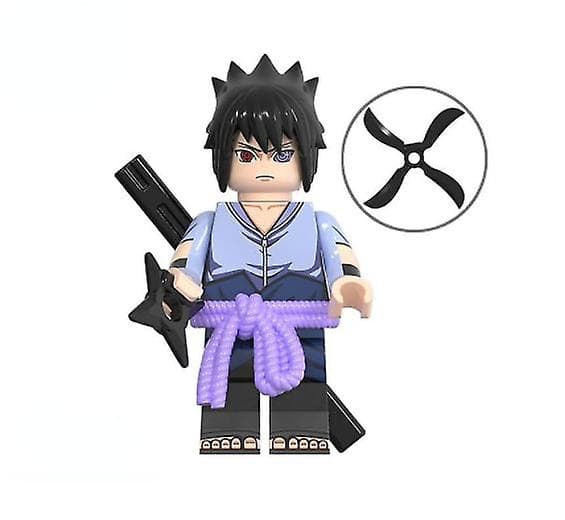 Barnens Montering Leksaker Naruto Serie Metkay Vit Minifigur Byggstenar