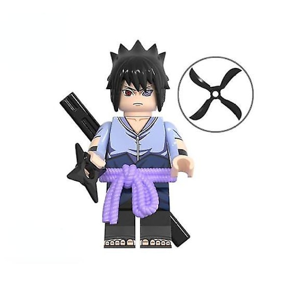 Børns Samle Legetøj Naruto Serie Metkay Hvid Minifigur Byggeklodser