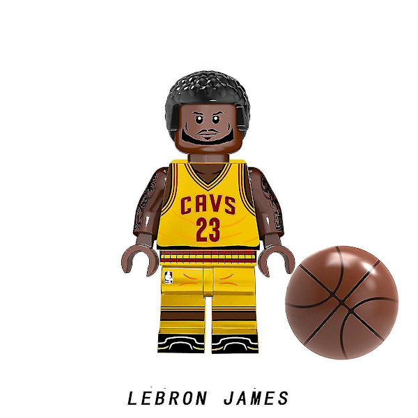 Kvalitets Høj 9 Stykker All Stars Minifigurer Sæt Legetøj Actionfigurer Basketball