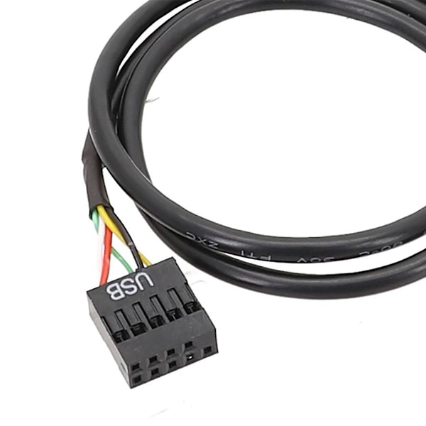 USB 9-stifts hane till moderkorts USB C hane adapterförlängningskabel Typ C-kabel