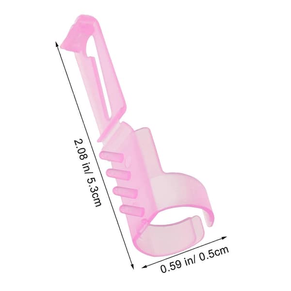 10 st Stickningsringar Dekorativa Fingerringar Kreativa Forma Stickningsringar