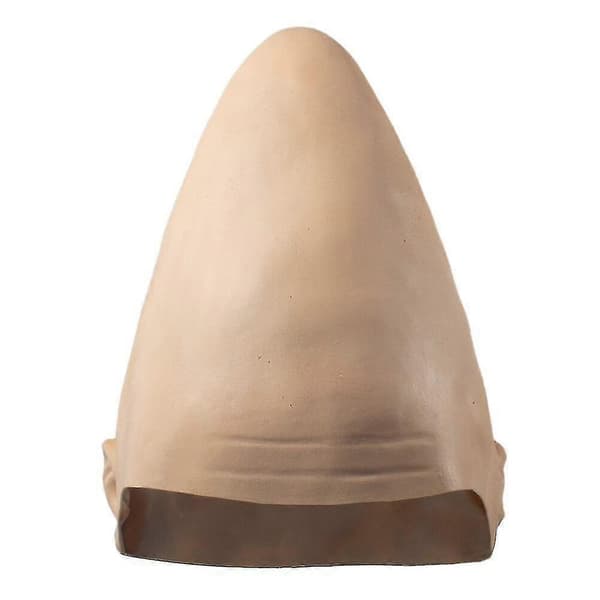 Halloween Alien Coneheads Egg Head Hodeplagg Maske Horror Hjelm Latex Maske Hodeplagg