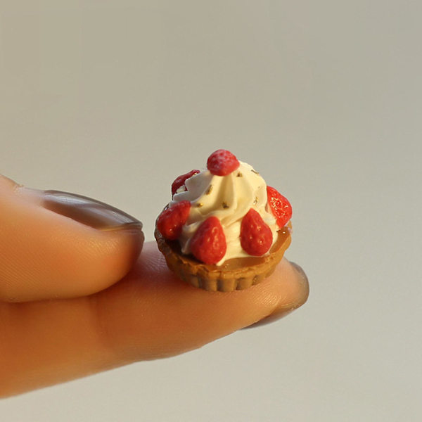 Dukkehustortel Miniatyr Dukkehustilbehør Dekor