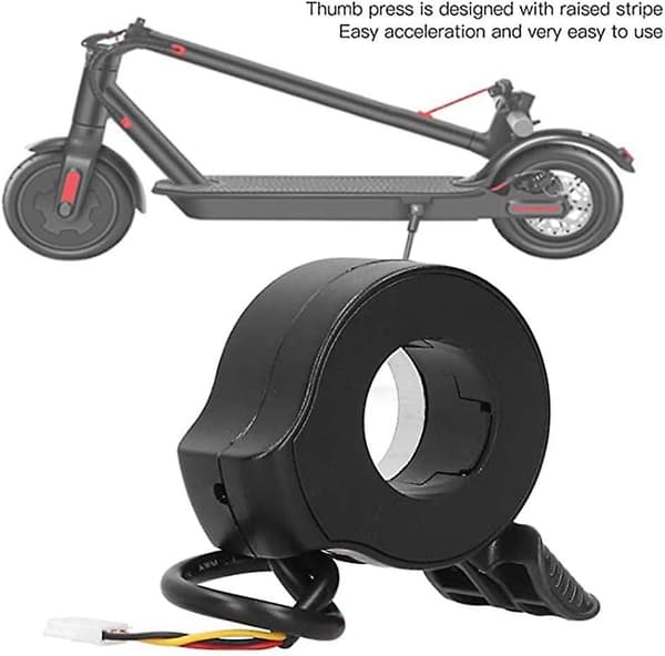 1 st E-Bike Tumgasreglage Controller - Svart
