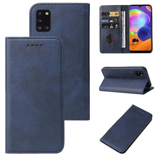 Magnetiskt stängbart läderfodral för Samsung Galaxy A31
