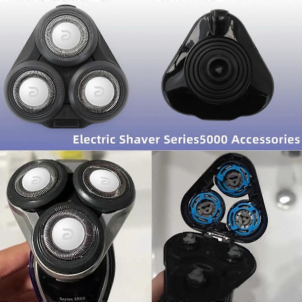 Sähköparranajokoneen varaosa parranajopäät terät Philips parranajokoneille 5000 sarja S5078 S5079 S5081 S5083 S5210 S5366 S5530 S5951