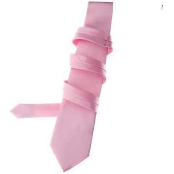 Enfärgad Rosa Slips