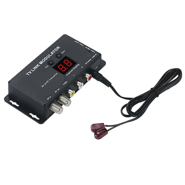 TVLINK Modulator AV til RF Konverter & IR Forlænger RF Modulator