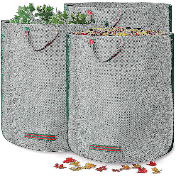 3x 60l Rivtåliga Trädgårdspåsar