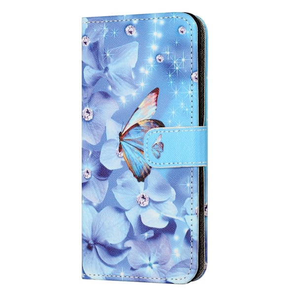 For Nokia C12 4G/C12 Pro/C12 Plus Stående Läder Plånboksfodral 3D Mönster Tryck Telefonfodral