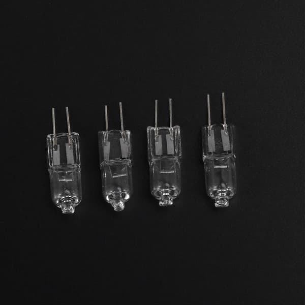 10 stk, G4 halogenlampe 12V 35W stiftlampe varmhvit