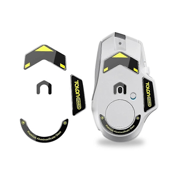 TALONGAMES Glas Musfötter Patches för Logitech G502 X PLUS Mus, A