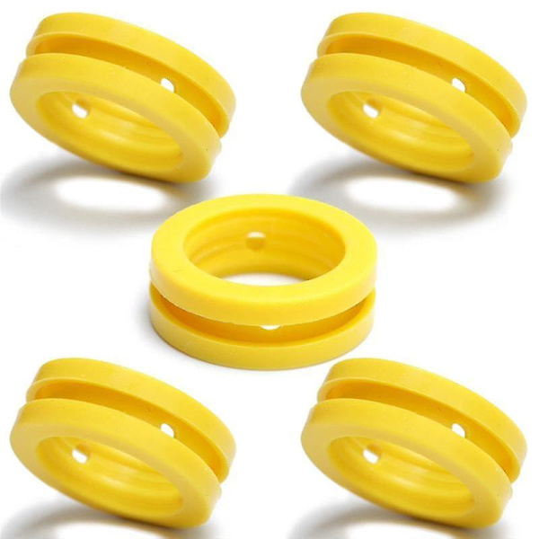 O-ringe til Sodavandsapparat CO2 Cylinderudskiftning Karbonatorpakninger 5 stk., Pakninger til nyt Sodavandsapparat & Pink Cylinder