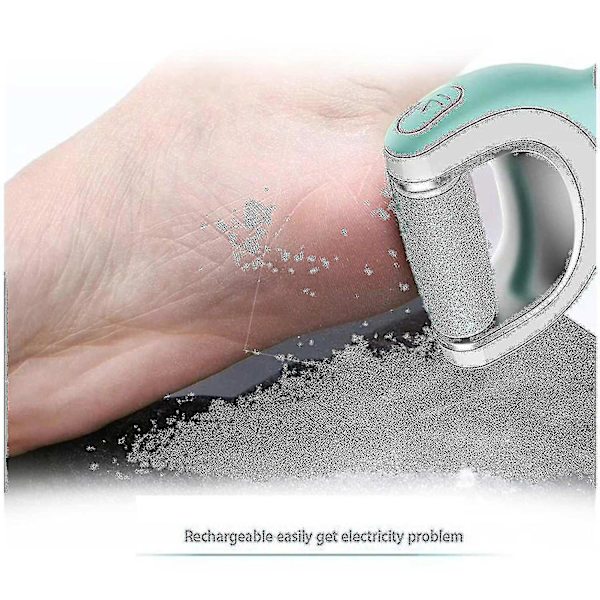 Scholl Velvet Smooth Wet And Dry Elektrisk Fodfil Blå