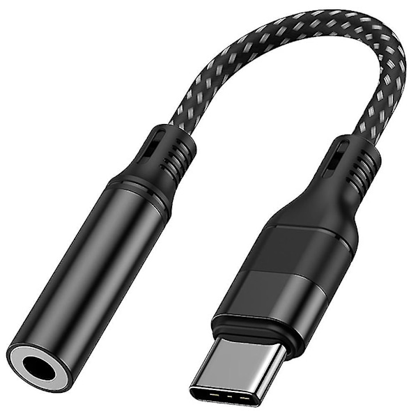 Usb C-hörlursadapter Usb C till Aux-adapter Usb-ljudgränssnittstillbehör