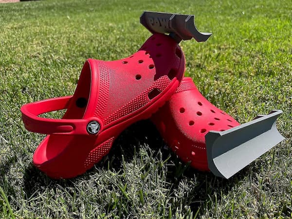 1 Par Sneplov til Crocs Tilbehør, Sneplov Croc Charm Vedhæng