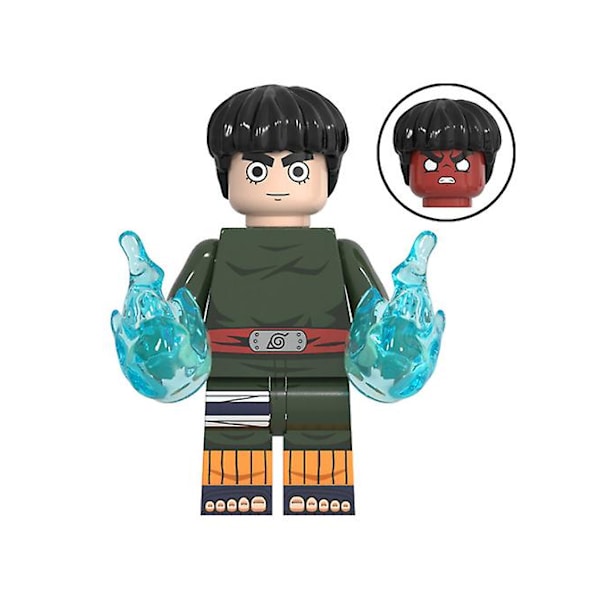 Børns Samle Legetøj Naruto Serie Metkay Hvid Minifigur Byggeklodser