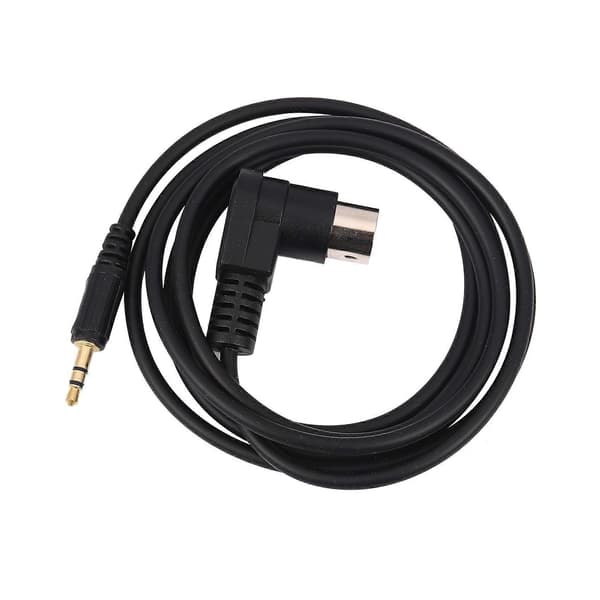 Bil 3,5 mm AUX Input Adapter Audio Kabel Mini Jack AUX 8-Pin M-BUS CD-skifterkabel til Guldstik
