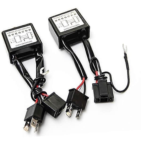 LED Hovedlykt Polaritetskonverter Feil Eliminator Dekoder HID H4 Lampe Positiv og Negativ Konvertering