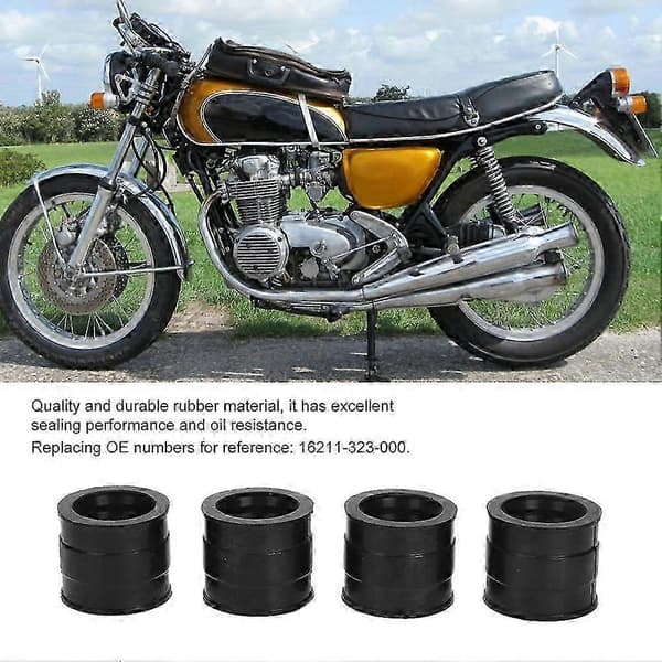 Honda CB550 Four 550 1974 Karburator Studs Isolator Adapter 4 stk