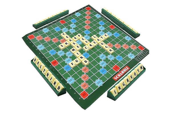 Scrabble Lautapeli Sanapeli Hauska Perhepeli