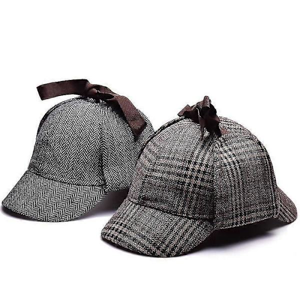 1 st Sherlock Holmes Detektiv Baskerhatt Unisex Cosplay Tillbehör