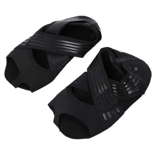 Yogaskor Kvinnor Flickor Mjuk Sula Anti-halk Professionella Elastiska Yogaskor för Inomhusbruk (35/36) YMMR)