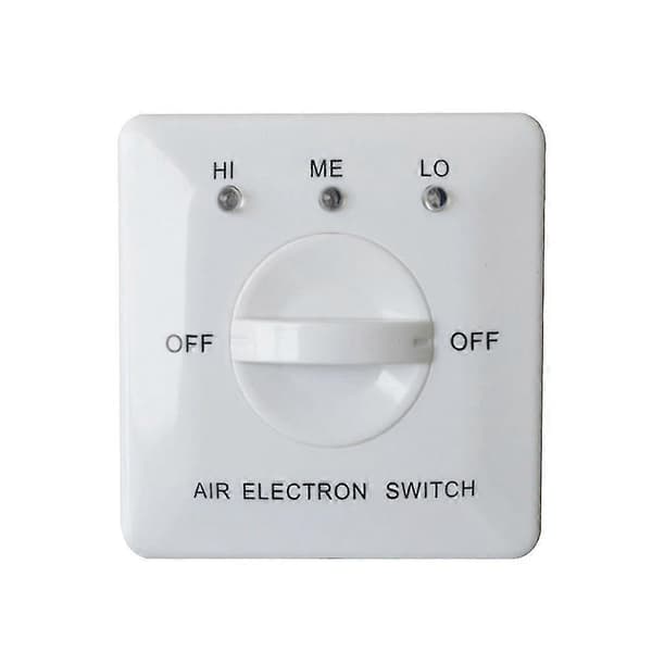 Switcheroo Elektromekanisk Fläktkontroll Tre- Kontroller Fläktkontroll Strömbrytare Väggströmbrytare