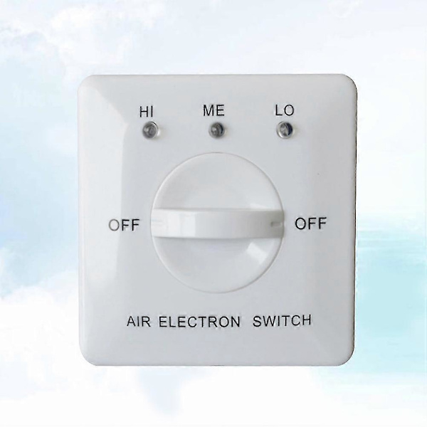 Switcheroo Elektromekanisk Ventilatorstyring Tre- Controller Ventilatorstyring Kontakt Vægafbryder