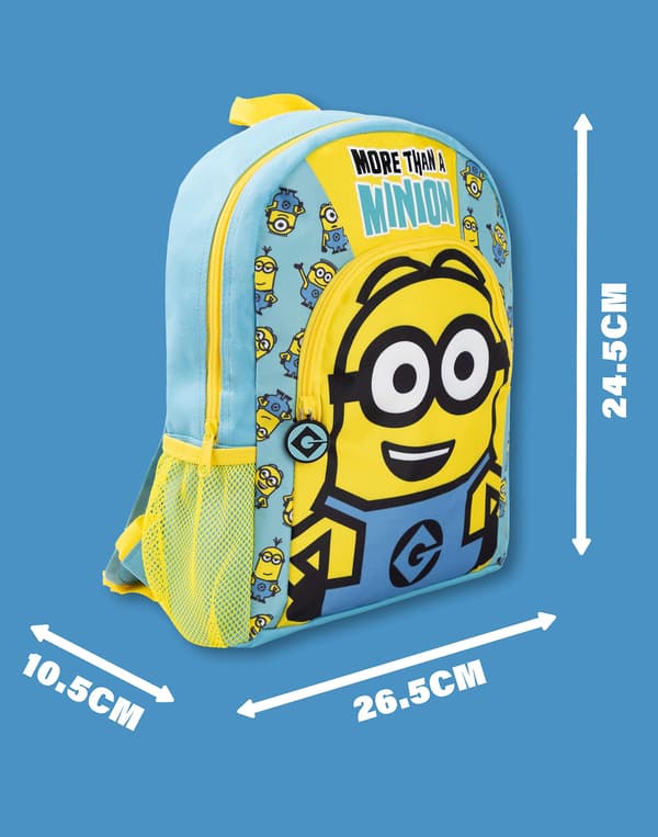 Minions Unisex Børnerygsæk Blå Stuart - One Size