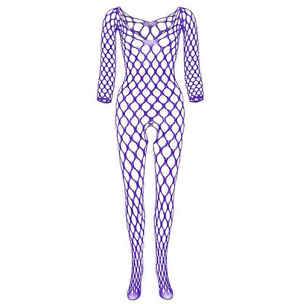 Sexig Damunderkläder Bodysuit Exotisk Babydoll Stor Mesh Teddies Kroppsstrumpa Kvinnor Genomskinlig Kroppsdräkt Europeiska Kläder
