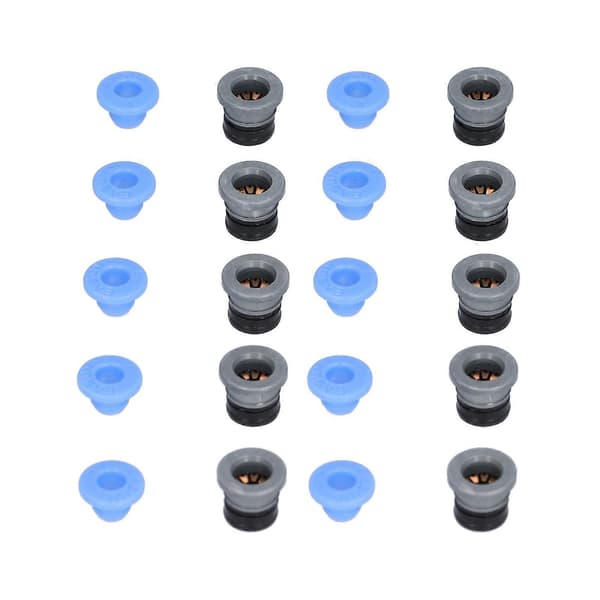 10 Sett Pneumatisk Ventil Koblingshode for VORON Ekstruder 3D-skriver Tilbehør PTFE ECAS04