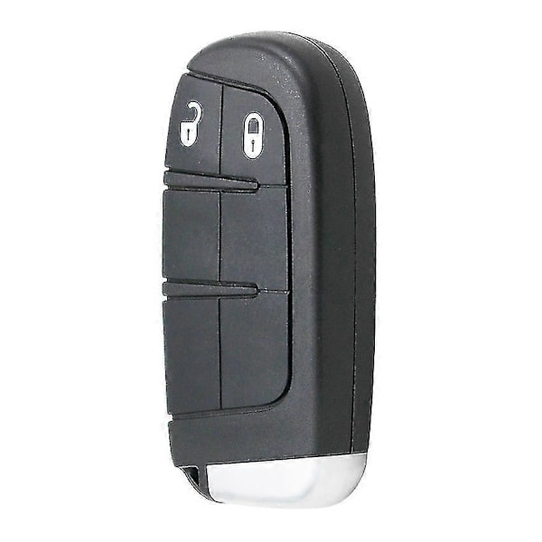 Nyt nøglefrit smart fjernbetjenings nøglehus til Chrysler Dodge Journey 2011-2015 2 knapper + blad Nøgleskal Fob