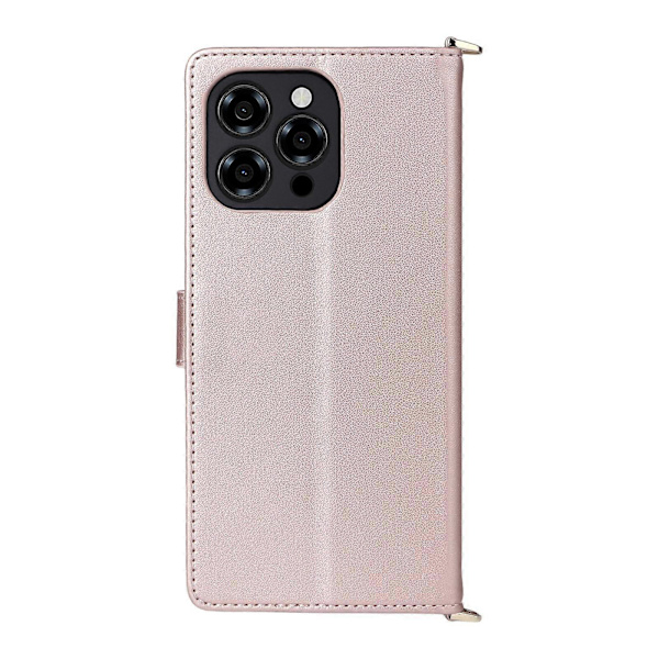 Multifunktionellt Läderfodral med 6 Kortfack och Handledsrem för Doogee Note 58 / Note 58 Pro